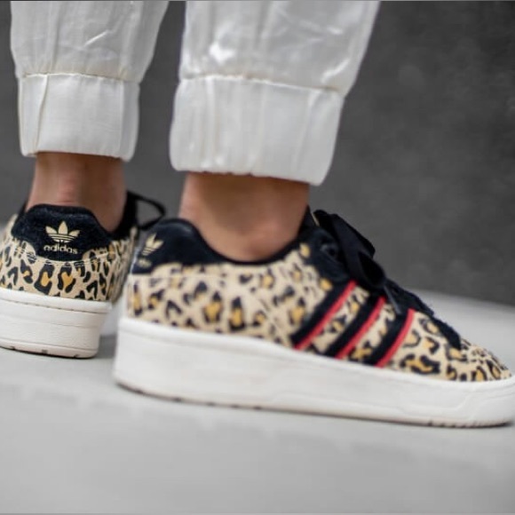 Adidas Rivalry Low Leopard Print Shoe | 6 - Picture 2 of 10